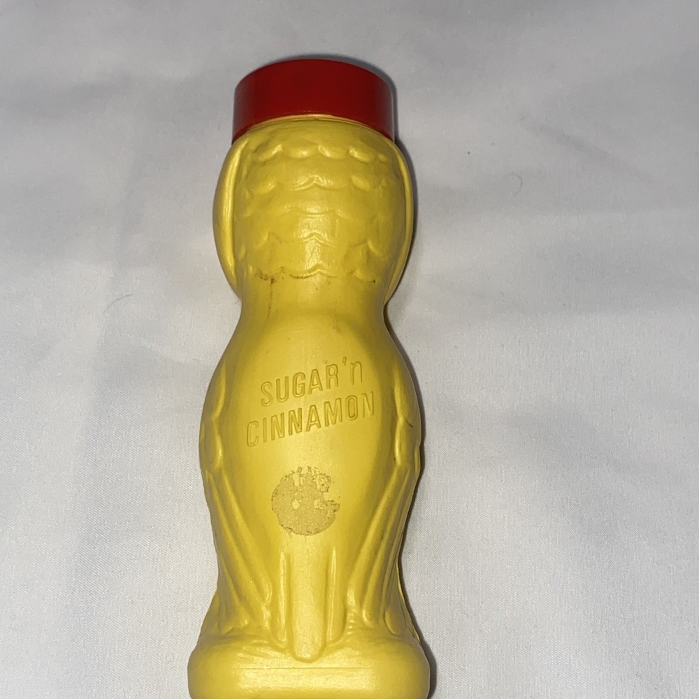 1960s Domino Sugar N Cinnamon Shaker Bottle Otto The Owl American Sugar Co. NYC - Picture 4 of 5